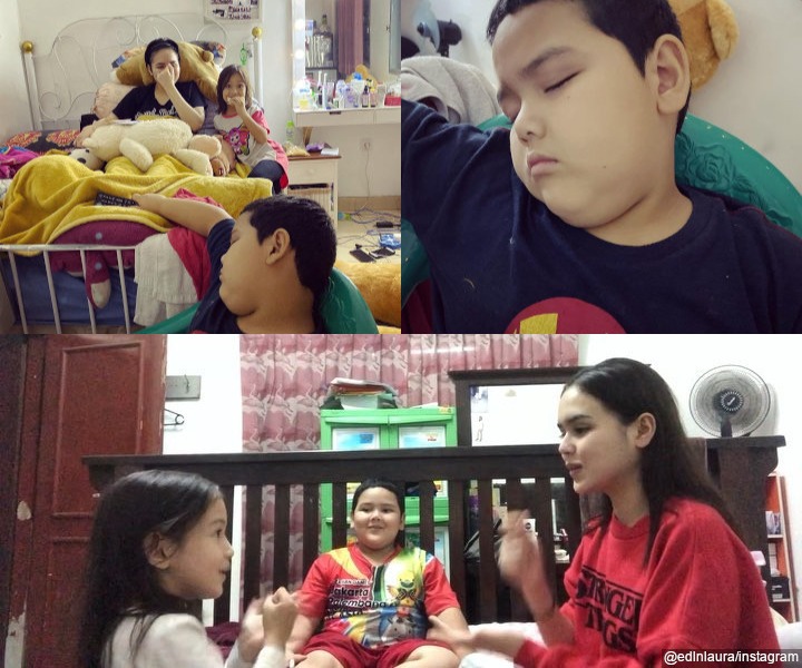 Laura sosok Kakak penyayang dan humoris