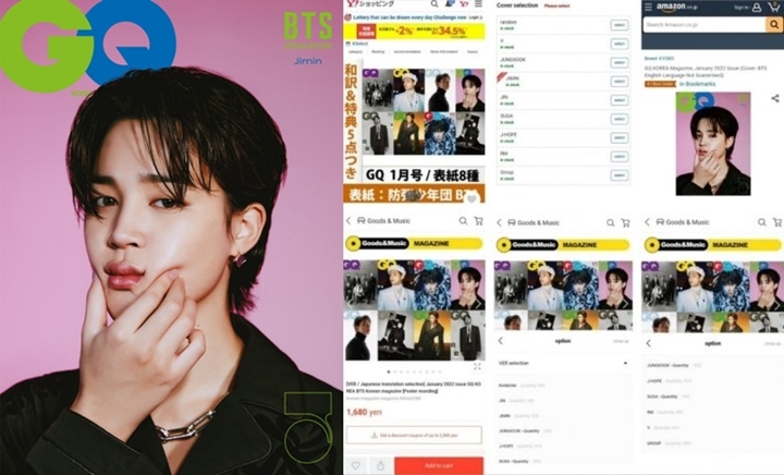 Buktikan Popularitas, GQ Korea Cover Jimin BTS Paling Laris di Korea dan Jepang