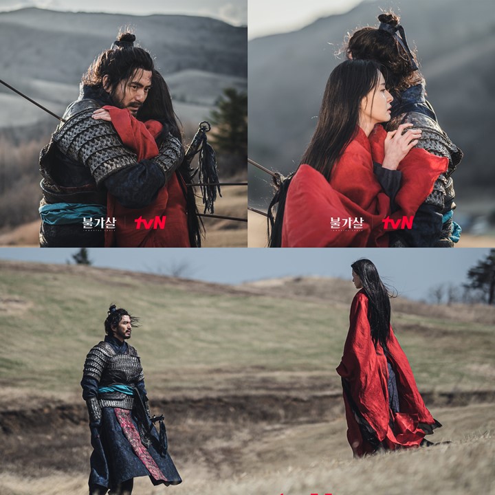 Punya Hubungan Tragis, Lee Jin Wook dan Kwon Nara Pelukan Emosional di \'Bulgasal: Immortal Souls\'