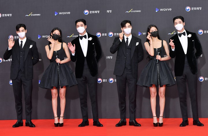 KBS Gayo Daechukje 2021: Jadi Host, Kombinasi Visual Cha Eunwoo, Seolhyun dan Rowoon Tuai Decak Kagum