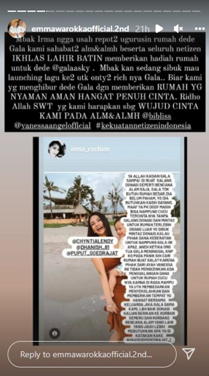 Emma Waroka Semprot Pihak Doddy Soedrajat yang Lagi-lagi Ributkan Donasi Rumah Buat Gala