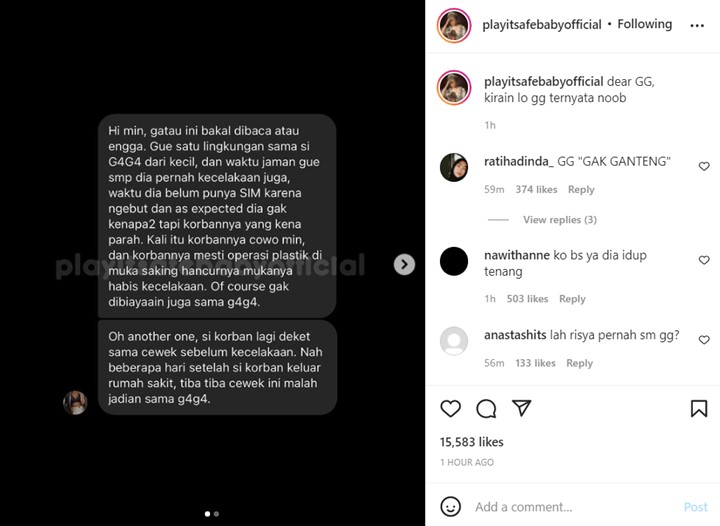Selain Laura Anna, Gaga Muhammad Pernah Kecelakaan Sampai Bikin Teman Cowok Operasi Plastik?