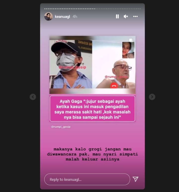 Keanu Agl Emosi Dengar Ucapan Spontan Ayah Gaga Muhammad: Keluar Aslinya!