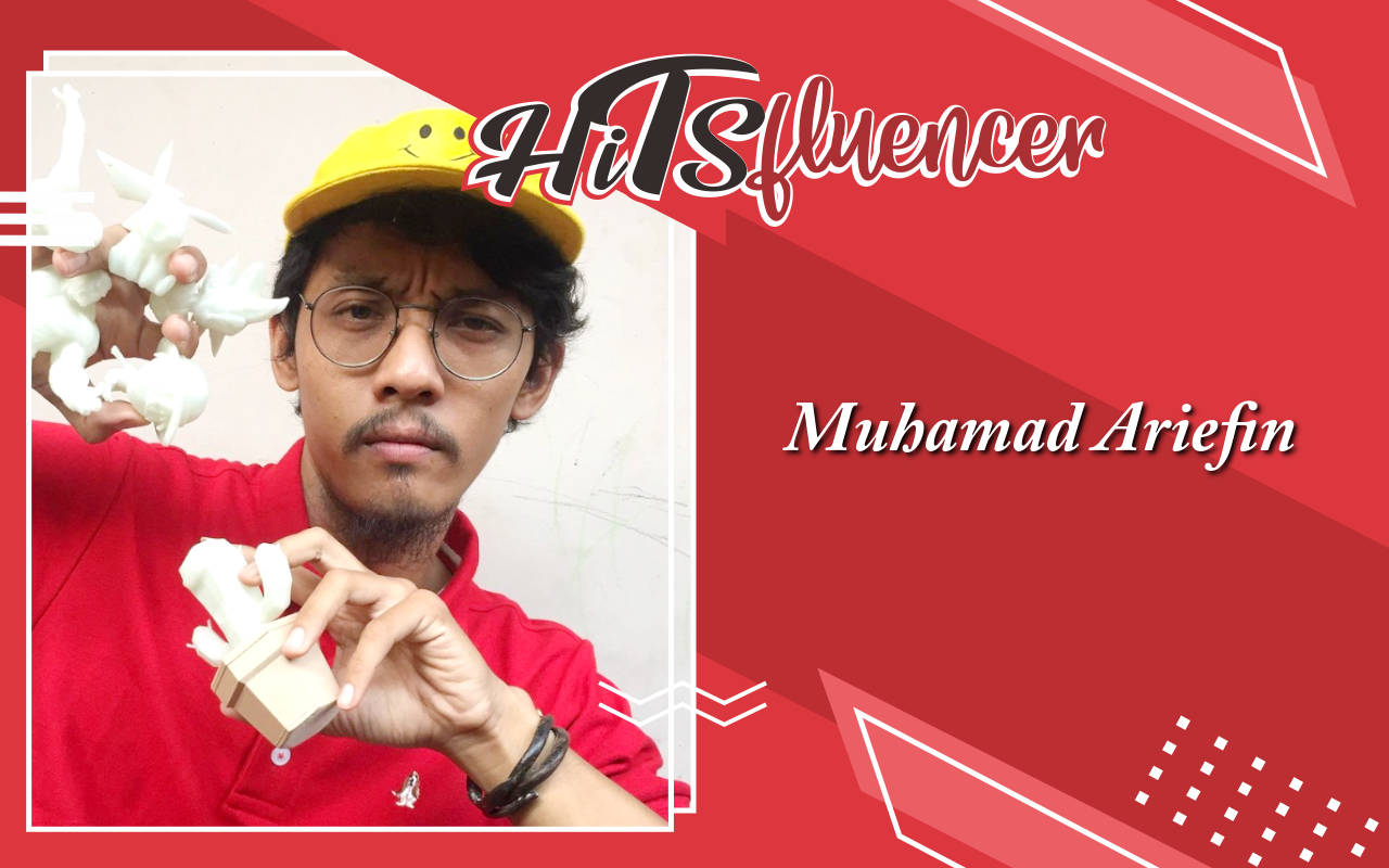 HITSfluencer : Muhamad Ariefin, Kreator Kreatif yang Sulap Manik-Manik Jadi Karya Seni Unik