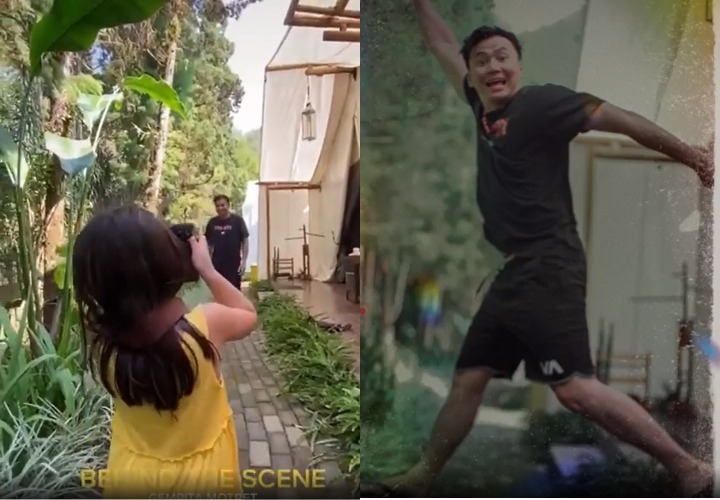 Serunya Gempi jadi fotografer