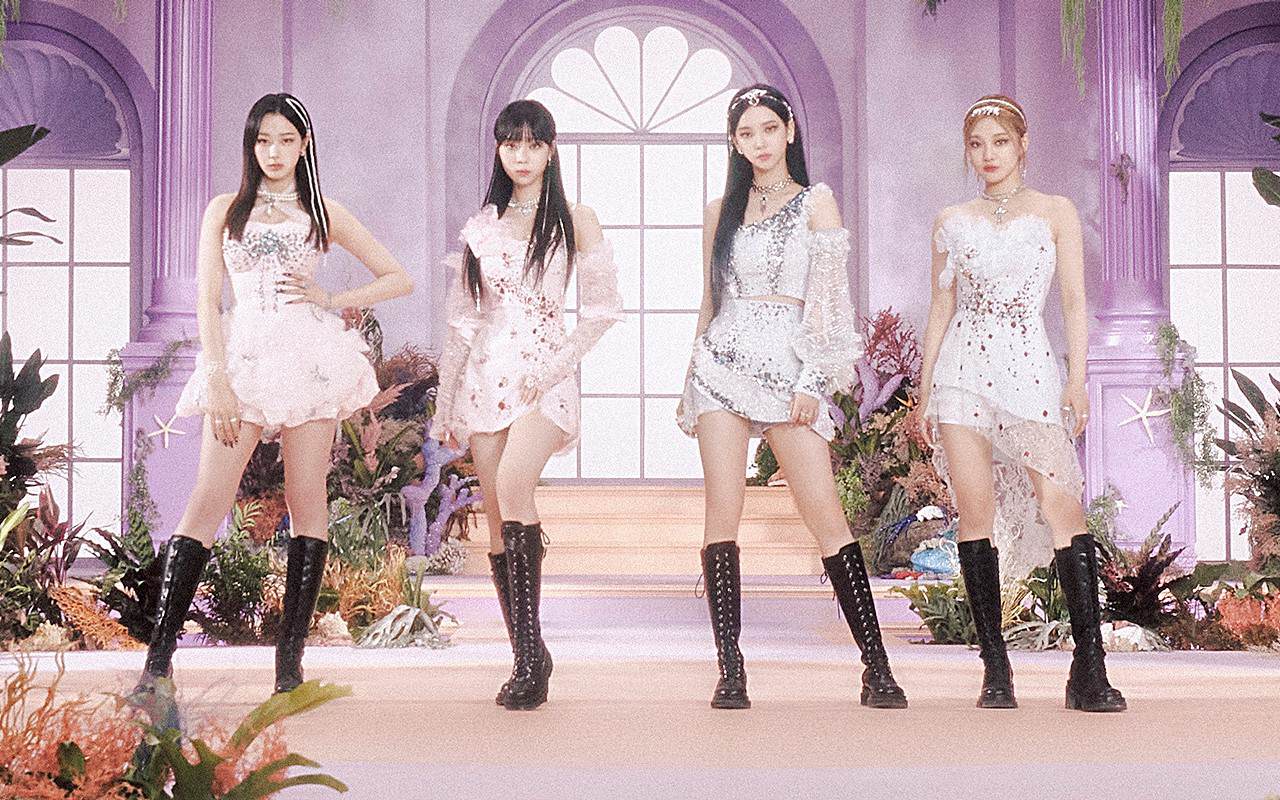 aespa Tampil Garang Usung Konsep Hip Hop Sekaligus Manis Bak Peri di MV 'Dreams Come True'