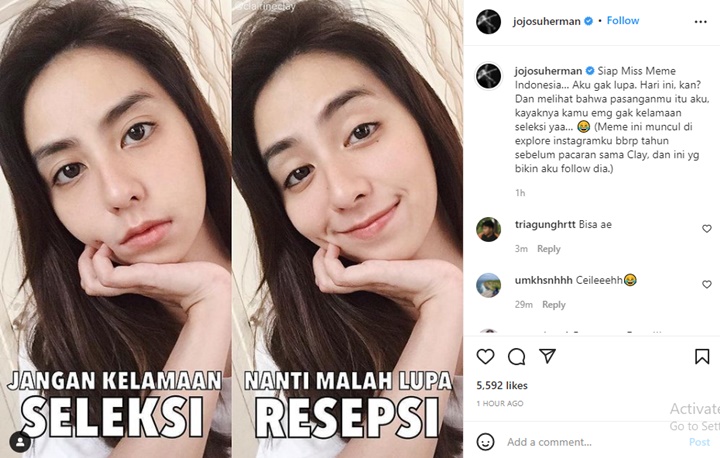 Jelang Pemberkatan Nikah, Joshua Suherman Bongkar Alasan Simple Kepincut Clairine Clay