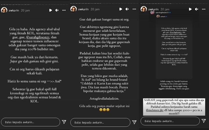 Awkarin Kesal Namanya Difitnah Hingga Dikatai Gila Karena Idap Bipolar