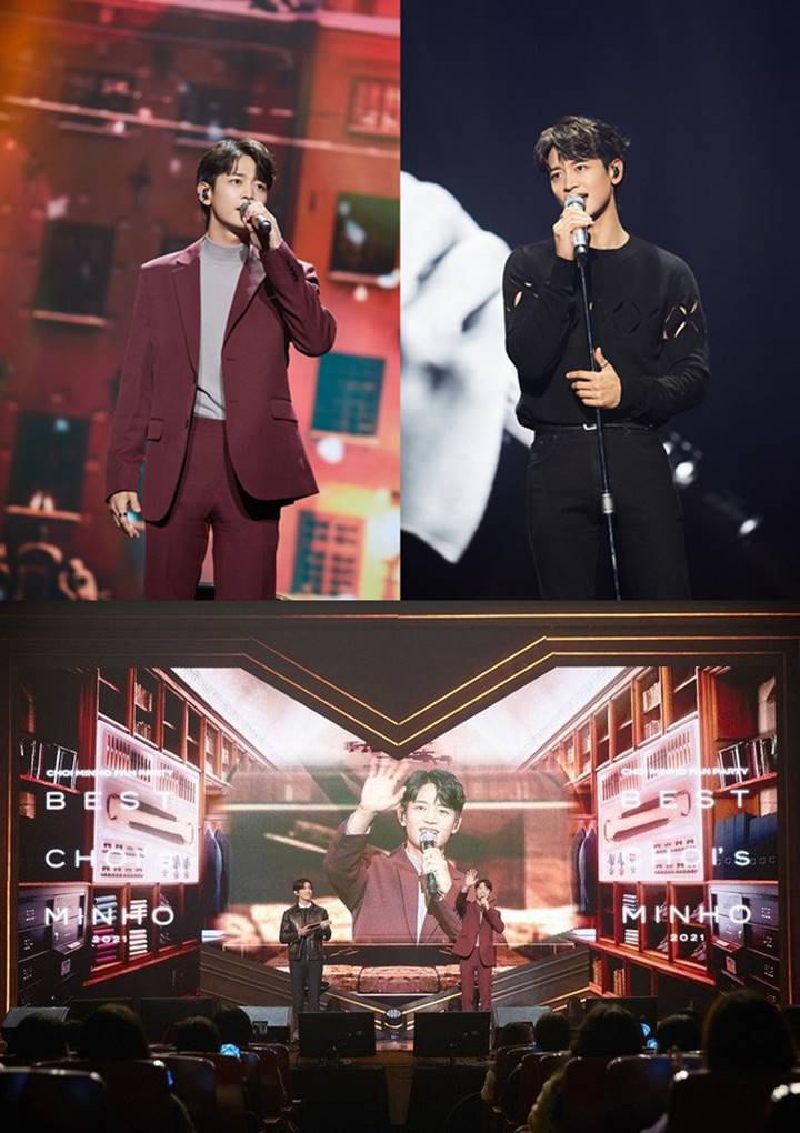 Top Banget, Minho SHINee Sukses Besar Bawakan Lagu Baru \'Heartbreak\' di Acara Fan Meeting Perdana