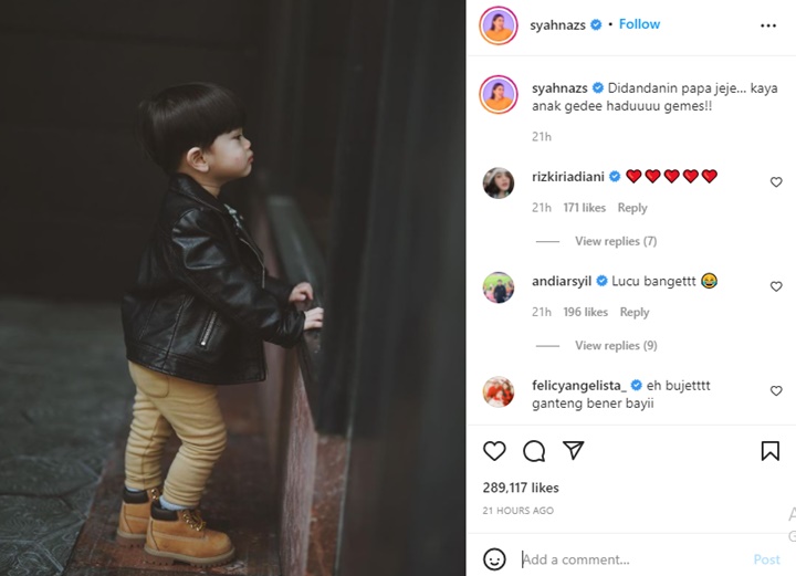 Model Masa Depan, Aksi Putra Syahnaz Sadiqah \'Catwalk\' di Jalanan Barcelona Curi Perhatian