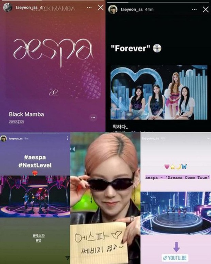 Tae Yeon SNSD Dipuji Selalu Terang-Terangan Dukung dan Bela aespa