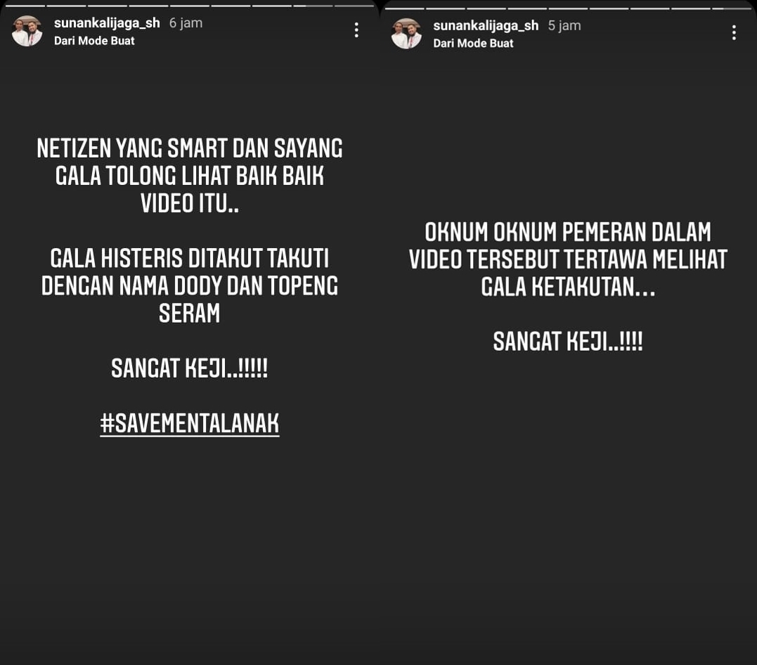 Sunan Kalijaga Sindir Balik Usai Dituding Pansos Karena Bela Ayah Vanessa Angel
