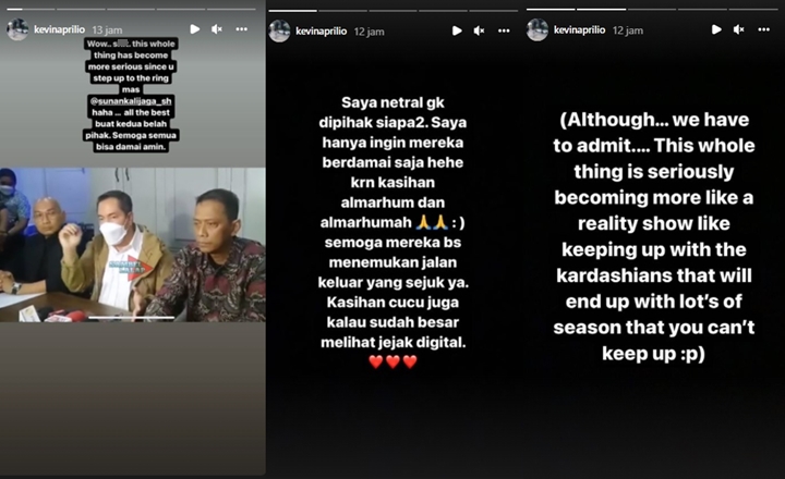 Kevin Aprilio Komentari Keterlibatan Sunan Kalijaga Bela Doddy Sudrajat, Tebak Endingnya Gini