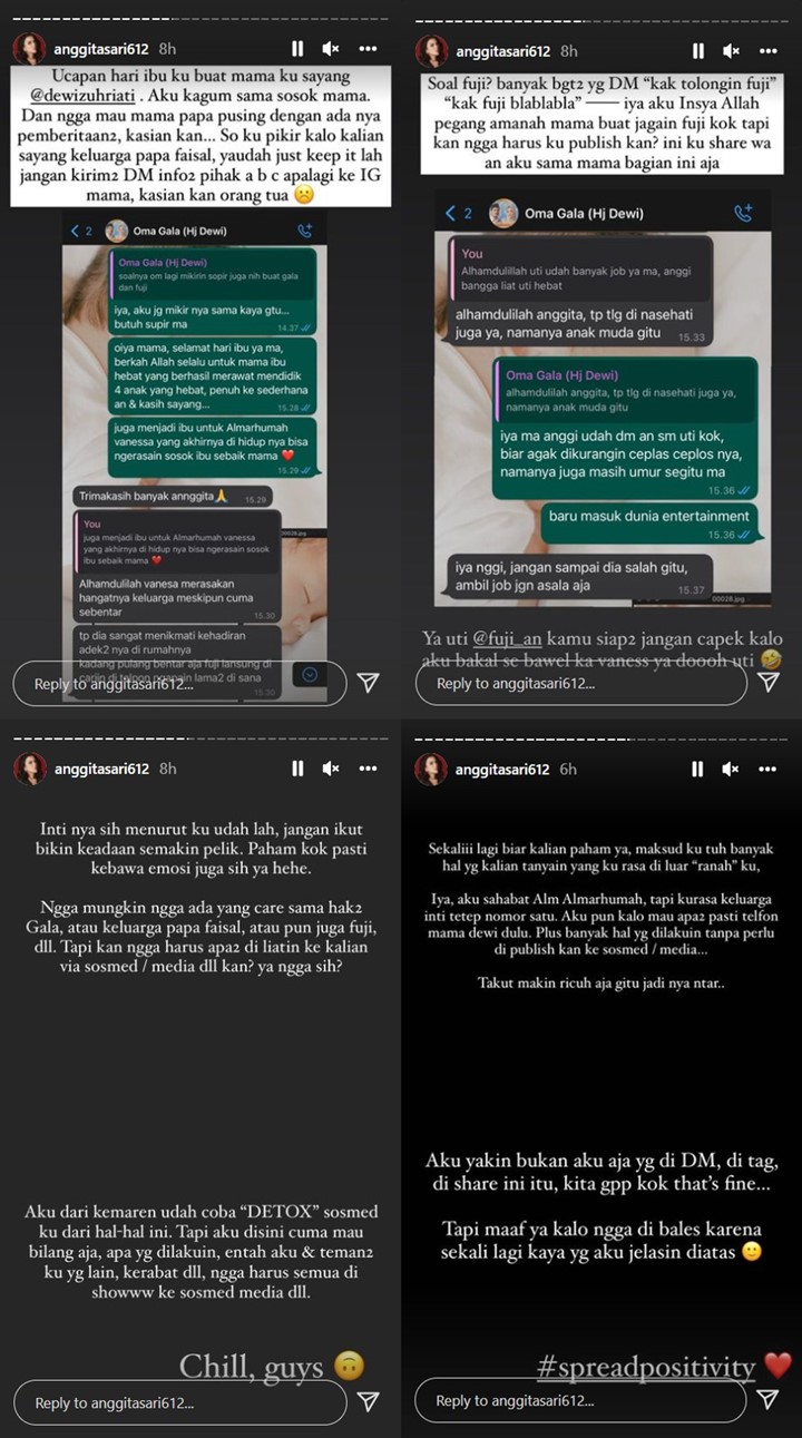 Keluarga H. Faisal Terus Diserang, Anggita Sari Minta Netter Kalem: Kasihan Orang Tua