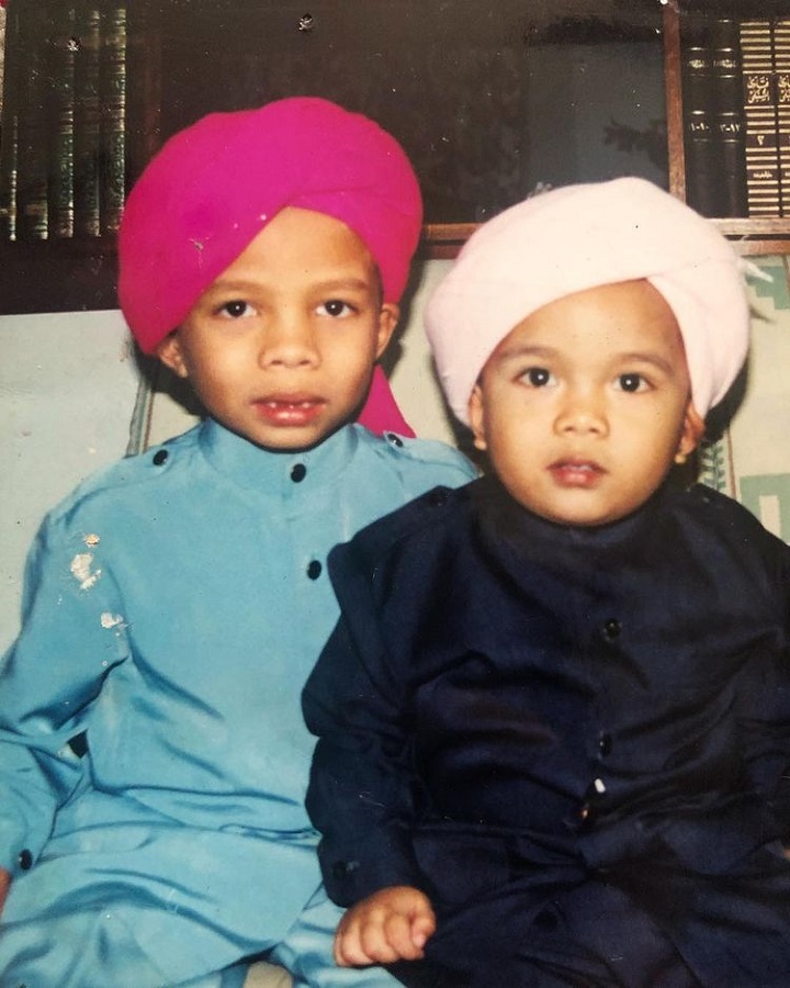 Potret unyu Atta dan Thariq saat kecil