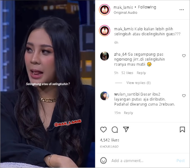 Jadi \'Pelakor\', Anya Geraldine Pilih Diselingkuhi Ketimbang Selingkuh