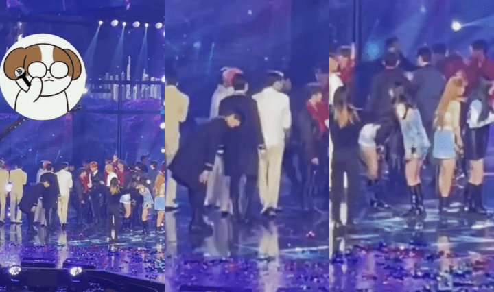 KBS Gayo Daechukje 2021: Interaksi Winter aespa dan Beomgyu TXT Tuai Sorotan