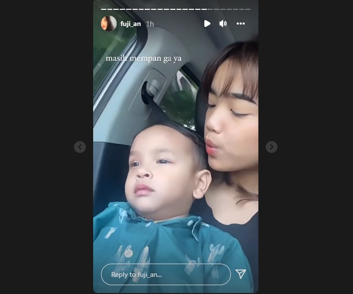 Sempat Viral, Fuji Coba Tidurkan Gala dengan Cara Lama: Oh Masih Mempan