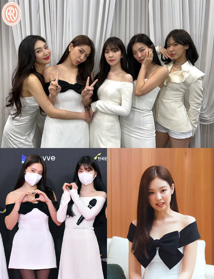 Jennie BLACKPINK dan Yeri Red Velvet Kembaran Dress