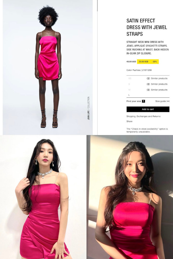 Joy Red Velvet Dipuji Habis-Habisan karena Bikin Dress Murah Kelihatan Mewah
