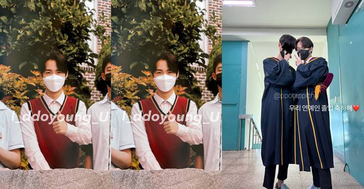 Doyoung TREASURE Rayakan Kelulusan Pendidikan SMA Banjir Ucapan Selamat
