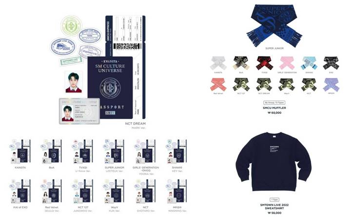 SM Entertainment Luncurkan 230 Tipe Merchandise \'SMTOWN LIVE 2022\' Bikin Takjub