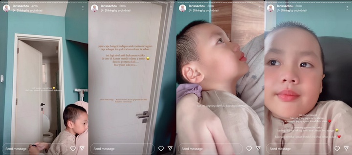 Larissa Chou Hukum Cucu Arifin Ilham