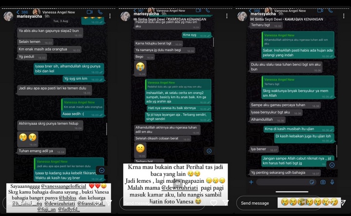 Chat Lawas Vanessa Angel Terbongkar