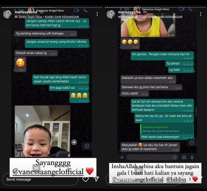 Chat Lawas Vanessa Angel Terbongkar