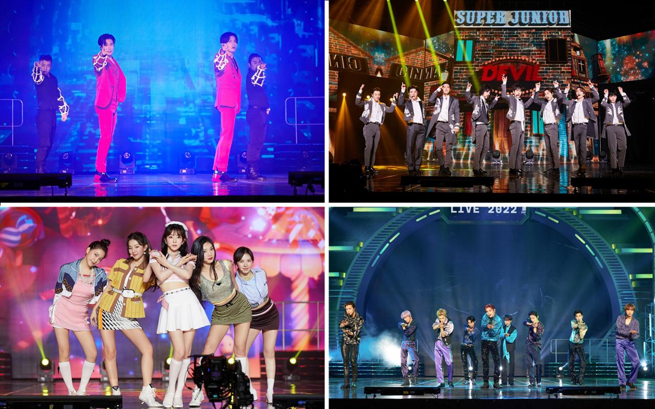 SMTOWN LIVE 2022 Pecahkan Rekor Konser Online Korea dengan Penonton Terbanyak