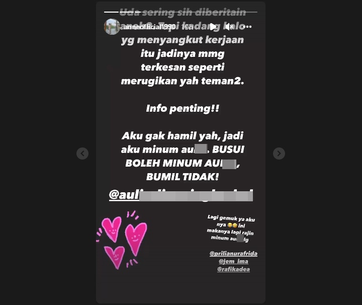 Dikira Lagi Hamil Karena Makin Berisi, Putri Anne Akhirnya Buka Suara Usai Rugikan Pekerjaan