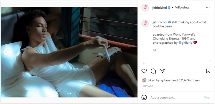 Bikin Heboh, Jefri Nichol Unggah Foto \'Panas\' di Atas Ranjang Bareng Artis Wanita Ini