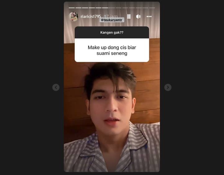 Ria Ricis Diminta Pakai Make Up untuk Senangkan Hati Suami, Gercep Dibalas Teuku Ryan