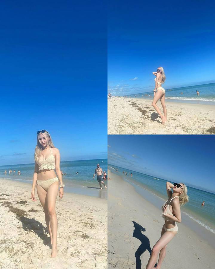 Transformasi Memukau JooE MOMOLAND Pamer Body Goals di Pinggir Pantai Curi Perhatian