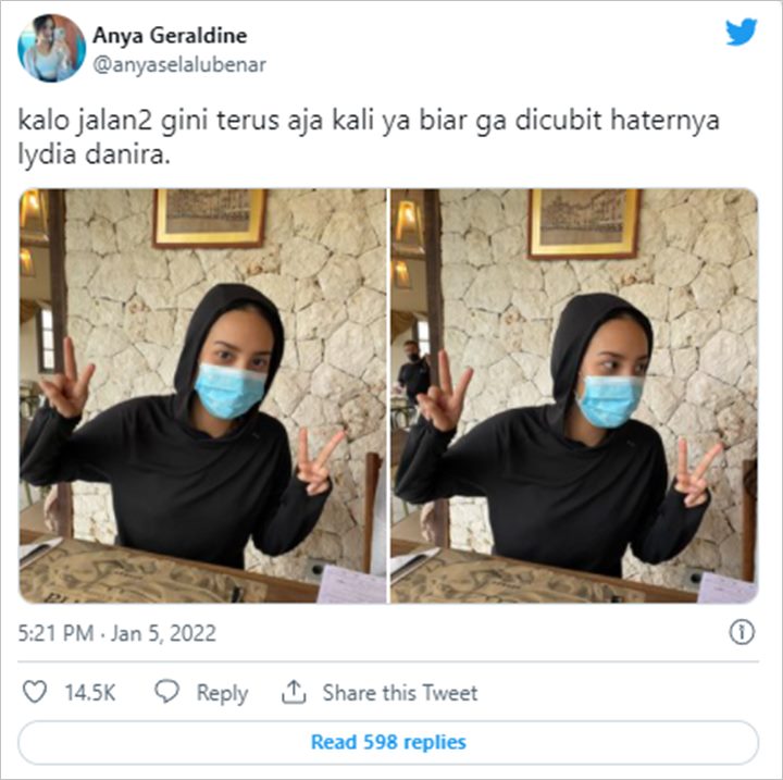 Anya Geraldine Ubah Penampilan Agar Tak Ketemu Hater Lydia