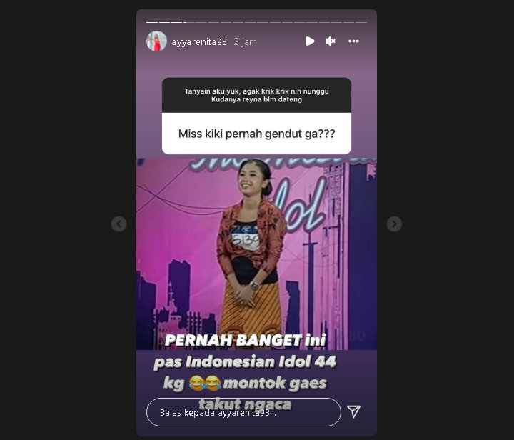 Ayya Renita Akui Pernah Gendut Sampai Takut Lihat Kaca, Begini Penampilannya