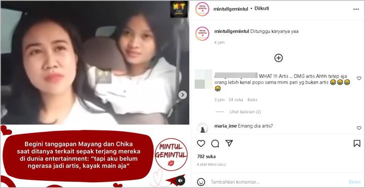 Ngaku Betah di Dunia Entertainment, Mayang-Chika Kompak Sebut Belum Merasa Bak Artis Gara-gara Ini