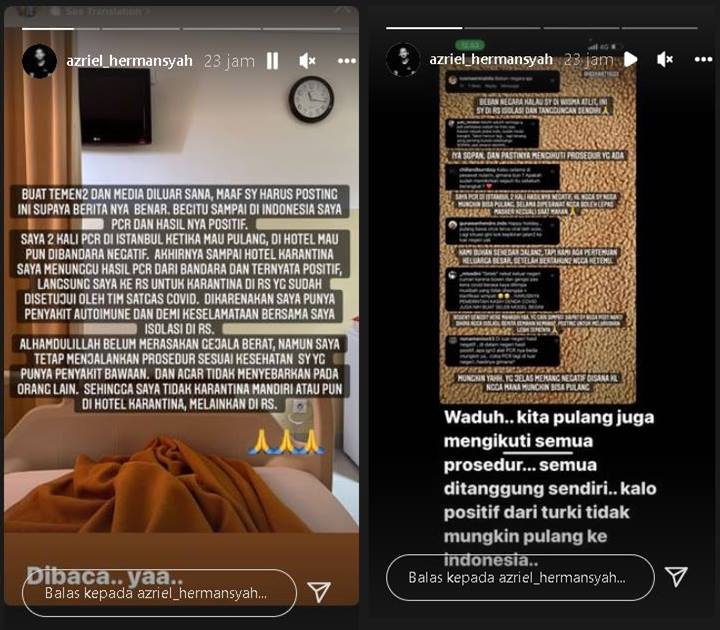 Tanggapi Ashanty yang Dihujat Saat Positif Covid-19, Azriel Hermansyah Tegaskan Hal Ini