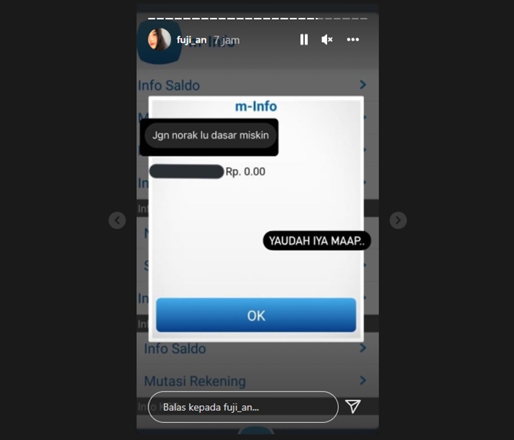 Dicibir Norak Gara-Gara Pamer Makan Habis Rp19,5 Juta, Reaksi Fuji Tuai Sorotan 2