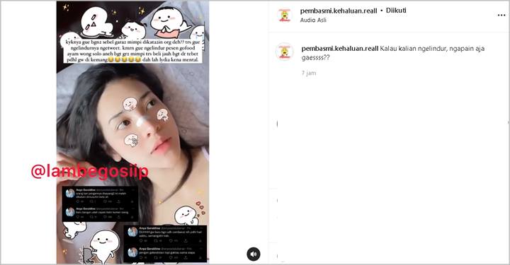 Sebut Lidya Kena Mental, Anya Geraldine Mimpi Dikatain Sampai ‘Ngelinudr’ Lakukan Hal Konyol
