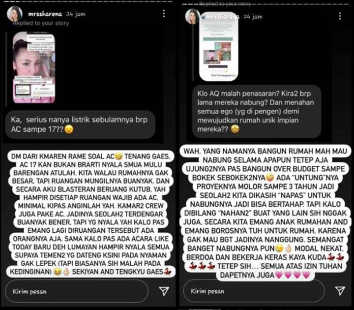 Bikin Penasaran, Sharena Bongkar Soal Tabungan Hingga Sukses Bangun Rumah Unik-Instagrammable