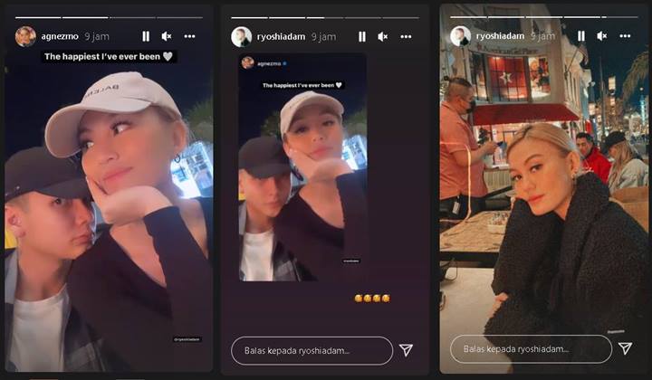 Makin Mesra, Agnez Mo Buat Pengakuan Manis Saat di Samping Adam Rosyadi