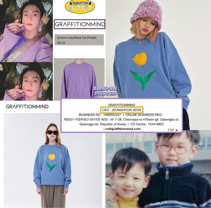 Lisa BLACKPINK Pakai Sweater dari Brand Kakak Jungkook BTS 2