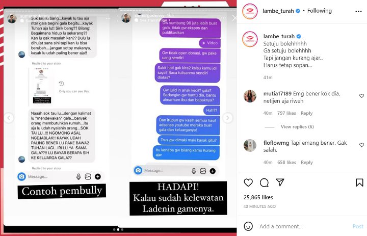 Hadapi Pembully, Denny Sumargo \'Tampar\' Pakai Fakta Donasi 98 Juta untuk Gala Sky