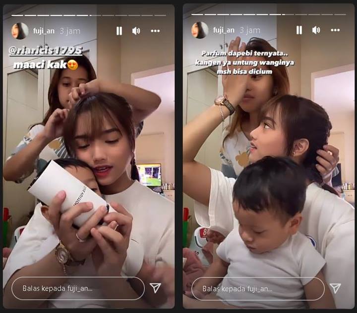 Bukan Gara-Gara Harga, Fuji Syok Saat Jajal Parfum Pemberian Ria Ricis Sampai Nyaris Mewek