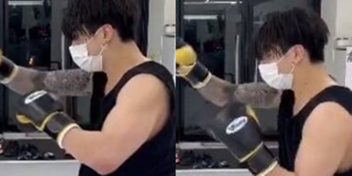 Jungkook BTS Posting Video Latihan Tinju, Lengan Berotot Penuh Tato Curi Fokus