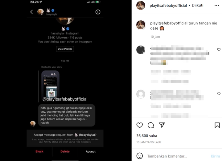 Hasya Kyla Ngaku Dukung Film Fuji Diledek Ngeles, Ngiri Gak Lolos Casting?