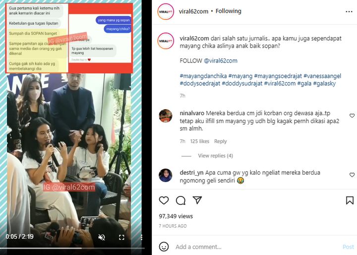Mayang Cium Tangan Wartawan?