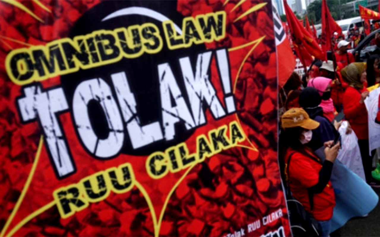 50 Ribu Buruh Bakal Demo di Depan Gedung DPR Tolak Omnibus Law Hingga Tuntut RUU PPRT Disahkan