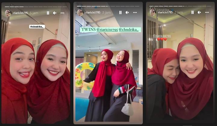 Ria Ricis Sulap Penampilan Chandrika Chika Berhijab, Menjelma Jadi Bak Saudara Kembar?